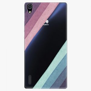 Plastový kryt iSaprio - Glitter Stripes 01 - Huawei Ascend P7