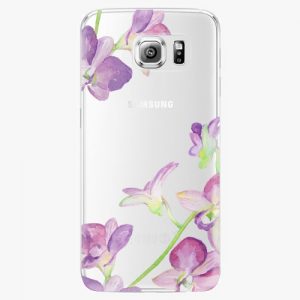 Plastový kryt iSaprio - Purple Orchid - Samsung Galaxy S6