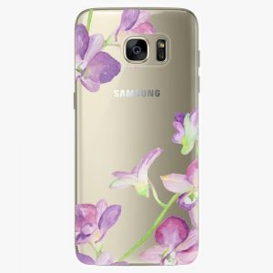 Plastový kryt iSaprio - Purple Orchid - Samsung Galaxy S7 Edge