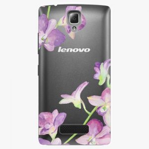 Plastový kryt iSaprio - Purple Orchid - Lenovo A2010