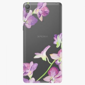 Plastový kryt iSaprio - Purple Orchid - Sony Xperia E5