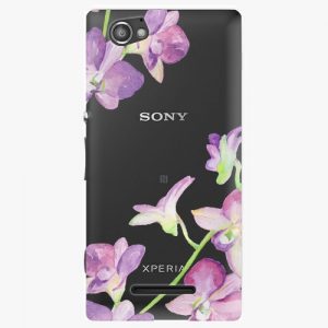 Plastový kryt iSaprio - Purple Orchid - Sony Xperia M