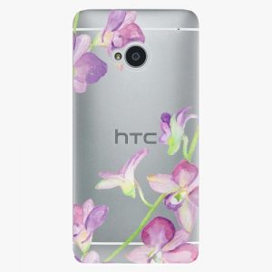 Plastový kryt iSaprio - Purple Orchid - HTC One M7