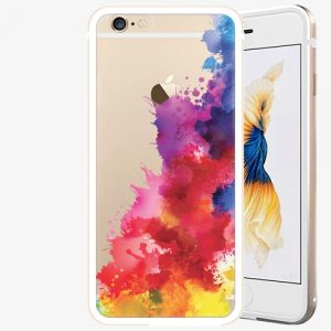 Plastový kryt iSaprio - Color Splash 01 - iPhone 6/6S - Gold