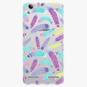 Plastový kryt iSaprio - Feather Pattern 01 - Lenovo Vibe K5