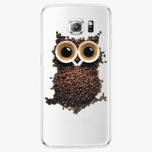 Plastový kryt iSaprio - Owl And Coffee - Samsung Galaxy S6