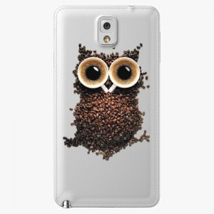 Plastový kryt iSaprio - Owl And Coffee - Samsung Galaxy Note 3