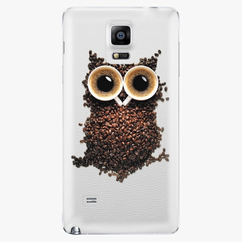 Plastový kryt iSaprio - Owl And Coffee - Samsung Galaxy Note 4 Plastový kryt iSaprio - Owl And Coffee - Samsung Galaxy Note 4