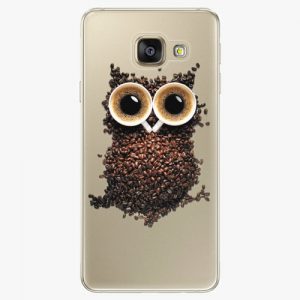 Plastový kryt iSaprio - Owl And Coffee - Samsung Galaxy A3 2016