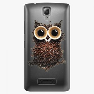 Plastový kryt iSaprio - Owl And Coffee - Lenovo A2010
