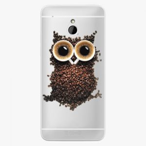 Plastový kryt iSaprio - Owl And Coffee - HTC One Mini