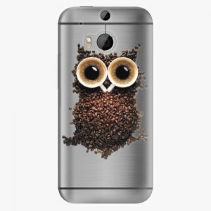 Plastový kryt iSaprio - Owl And Coffee - HTC One M8
