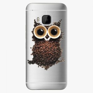 Plastový kryt iSaprio - Owl And Coffee - HTC One M9