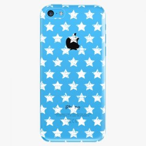 Plastový kryt iSaprio - Stars Pattern - white - iPhone 5C