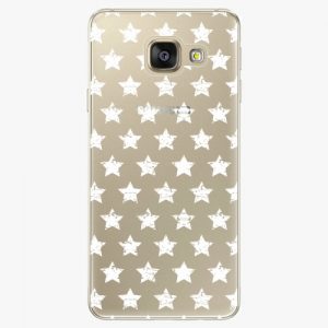 Plastový kryt iSaprio - Stars Pattern - white - Samsung Galaxy A3 2016