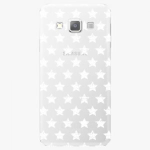 Plastový kryt iSaprio - Stars Pattern - white - Samsung Galaxy A7