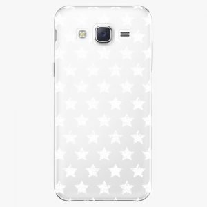 Plastový kryt iSaprio - Stars Pattern - white - Samsung Galaxy J5
