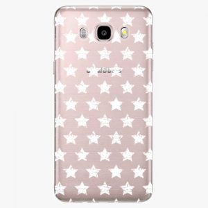 Plastový kryt iSaprio - Stars Pattern - white - Samsung Galaxy J5 2016
