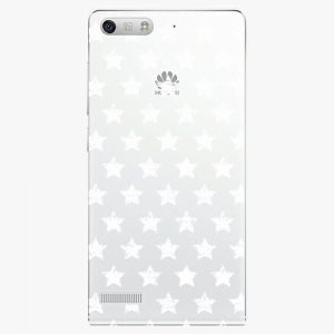 Plastový kryt iSaprio - Stars Pattern - white - Huawei Ascend G6