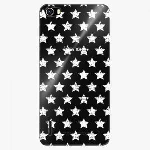 Plastový kryt iSaprio - Stars Pattern - white - Huawei Honor 6