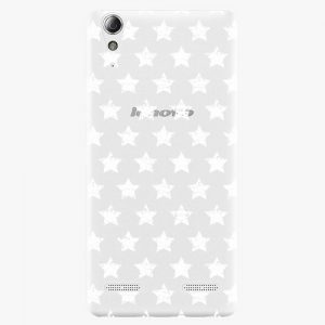 Plastový kryt iSaprio - Stars Pattern - white - Lenovo A6000 / K3