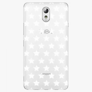 Plastový kryt iSaprio - Stars Pattern - white - Lenovo P1m