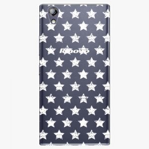 Plastový kryt iSaprio - Stars Pattern - white - Lenovo P70
