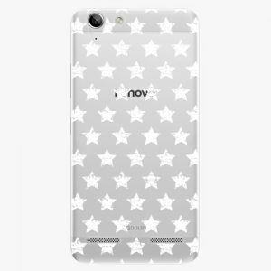 Plastový kryt iSaprio - Stars Pattern - white - Lenovo Vibe K5