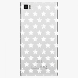 Plastový kryt iSaprio - Stars Pattern - white - Xiaomi Mi3