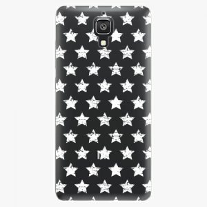 Plastový kryt iSaprio - Stars Pattern - white - Xiaomi Mi4