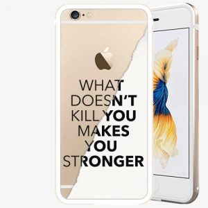 Plastový kryt iSaprio - Makes You Stronger - iPhone 6/6S - Gold