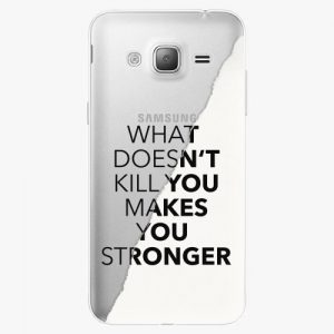 Plastový kryt iSaprio - Makes You Stronger - Samsung Galaxy J3 2016