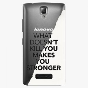 Plastový kryt iSaprio - Makes You Stronger - Lenovo A2010
