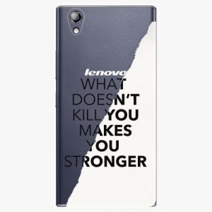 Plastový kryt iSaprio - Makes You Stronger - Lenovo P70