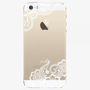 Plastový kryt iSaprio - White Lace 02 - iPhone 5/5S/SE