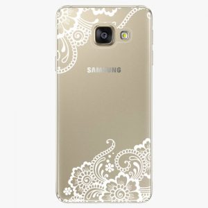 Plastový kryt iSaprio - White Lace 02 - Samsung Galaxy A3 2016