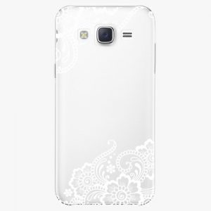 Plastový kryt iSaprio - White Lace 02 - Samsung Galaxy Core Prime