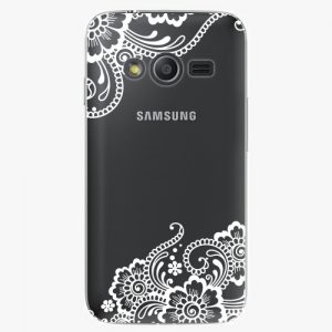 Plastový kryt iSaprio - White Lace 02 - Samsung Galaxy Trend 2 Lite