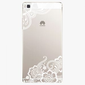 Plastový kryt iSaprio - White Lace 02 - Huawei Ascend P8