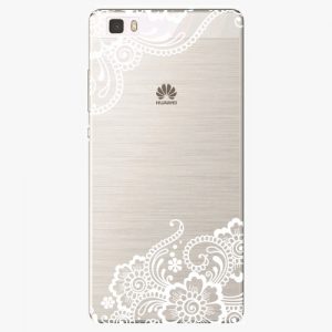 Plastový kryt iSaprio - White Lace 02 - Huawei Ascend P8 Lite