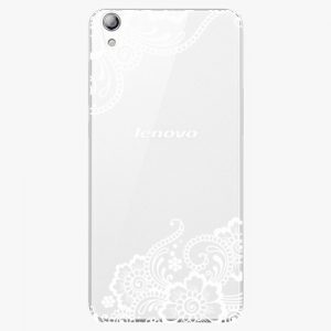 Plastový kryt iSaprio - White Lace 02 - Lenovo S850