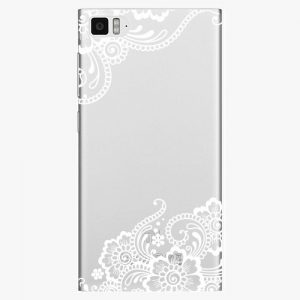 Plastový kryt iSaprio - White Lace 02 - Xiaomi Mi3