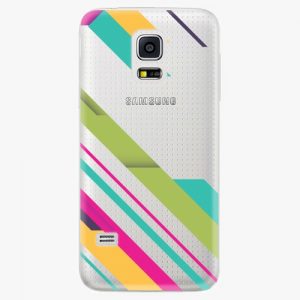 Plastový kryt iSaprio - Color Stripes 03 - Samsung Galaxy S5 Mini