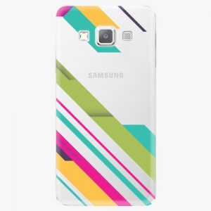 Plastový kryt iSaprio - Color Stripes 03 - Samsung Galaxy A3
