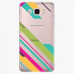 Plastový kryt iSaprio - Color Stripes 03 - Samsung Galaxy J5 2016