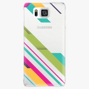 Plastový kryt iSaprio - Color Stripes 03 - Samsung Galaxy Alpha