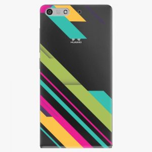 Plastový kryt iSaprio - Color Stripes 03 - Huawei Ascend P7 Mini