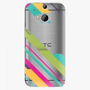 Plastový kryt iSaprio - Color Stripes 03 - HTC One M8