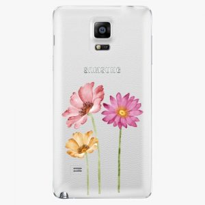 Plastový kryt iSaprio - Three Flowers - Samsung Galaxy Note 4