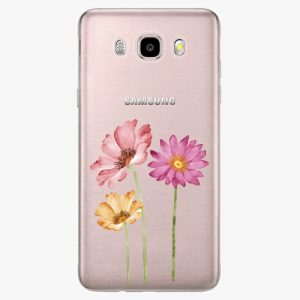 Plastový kryt iSaprio - Three Flowers - Samsung Galaxy J5 2016